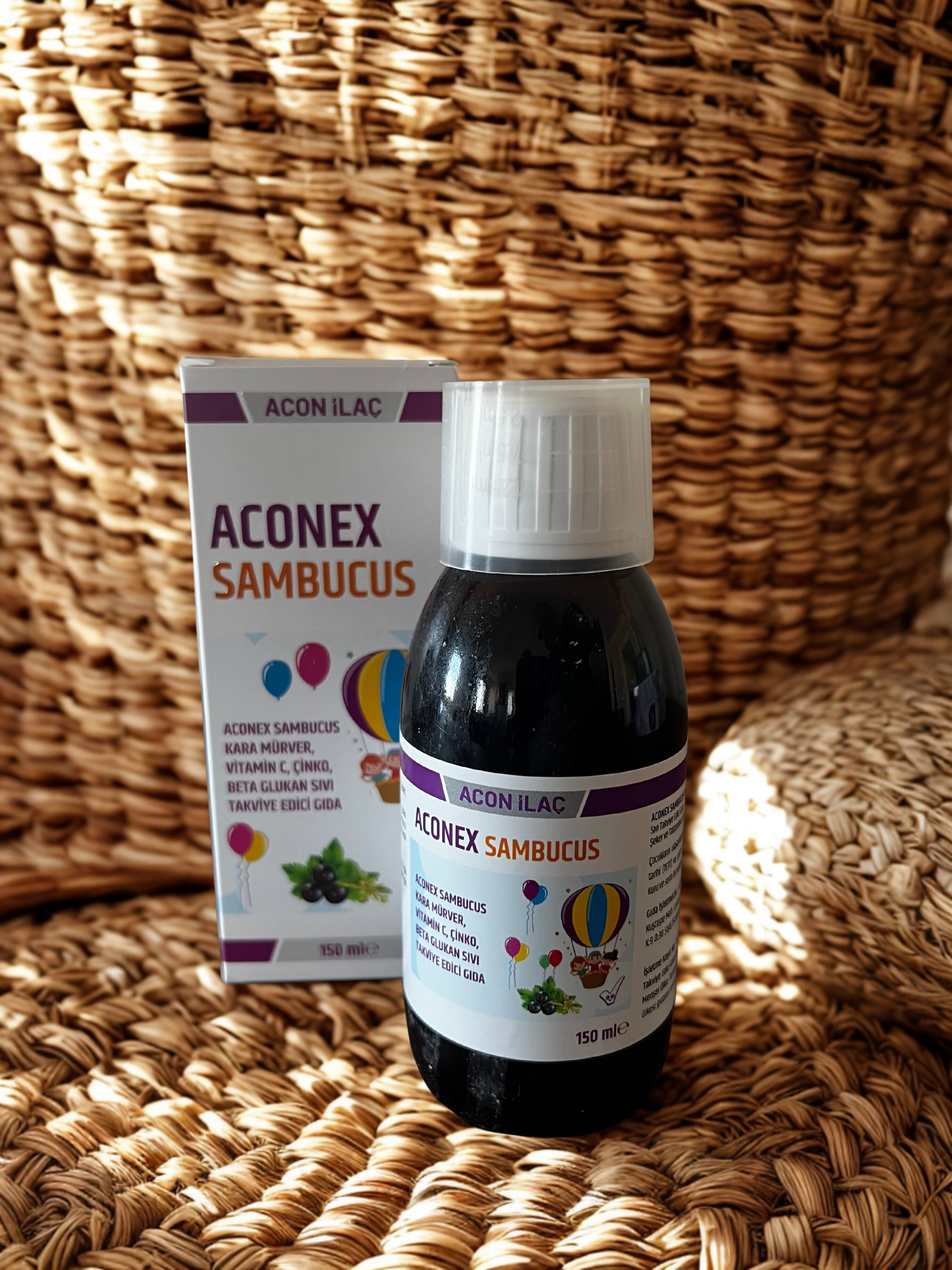 Aconex Sambucus Şurup